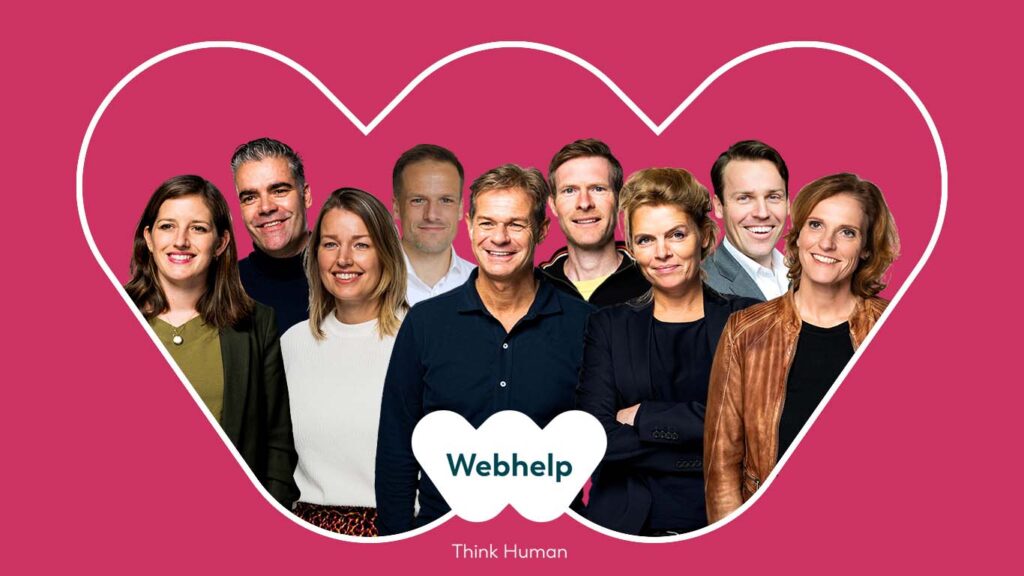 Nieuwe directieteam Webhelp Nederland